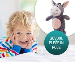 plišasti osliček