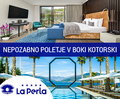 Vrhunski oddih za 2 osebi v hotelu La Perla 5* v Tivatu