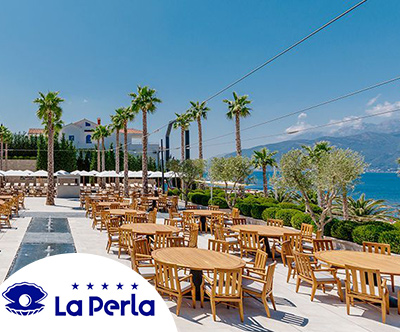 Vrhunski oddih za 2 osebi v hotelu La Perla 5* v Tivatu