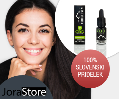 CBD konopljine kapljice 5 % (10 ml)