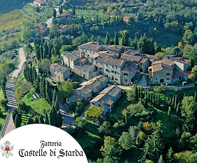 Nepozaben oddih na posestvu Fattoria Castello di Starda