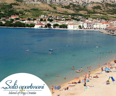 Popoln oddih v Apartmajih Salis 3*, samo 40 m od plaže!