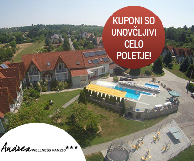 Odlicen sprostitveni oddih v Wellness Penzionu Andrea