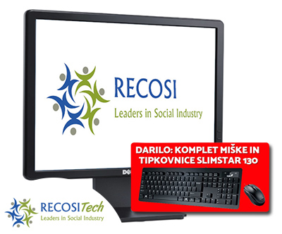 LCD monitor, 19 palcev