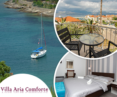 Fantasticen oddih v Villi Aria Comforte na Bracu