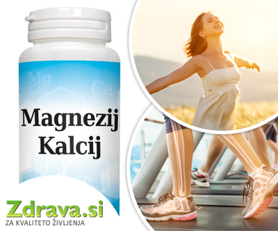 Magnezij-Kalcij kapsule z dodanima vitaminoma D3 in K2