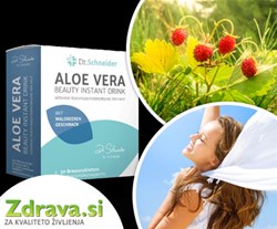 aloe vera, šumeče tablete, dr. schneider