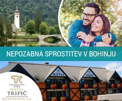 hotel tripič, bohinj