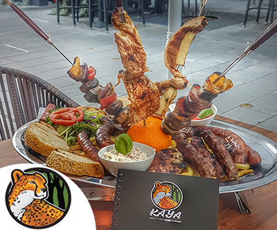 Grill požrtija za dva v restavraciji Kaya Street Food