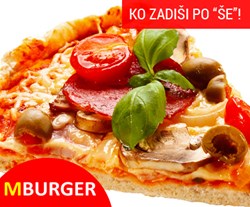 Hamburger in pomfri