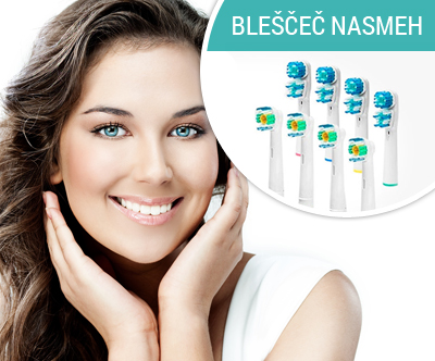 Komplet 8 nastavkov (glave) za zobne šcetke ORAL-B