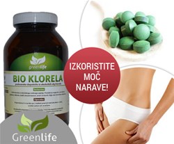 Bio alge klorela