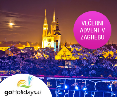 Vecerni advent v Zagrebu z goHolidays!