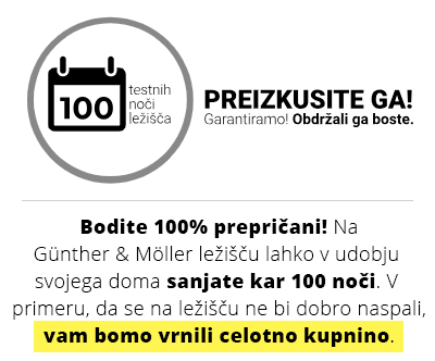 Vrhunska vzmetnica Günther & Möller Vitalis