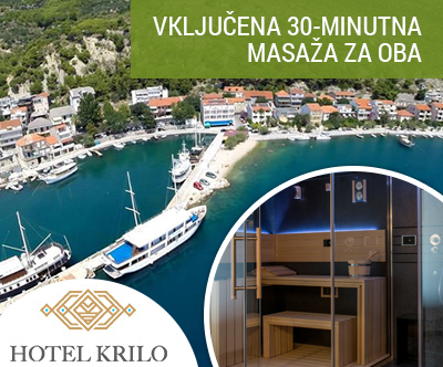 3-dnevni oddih v hotelu Krilo, nedalec od Splita