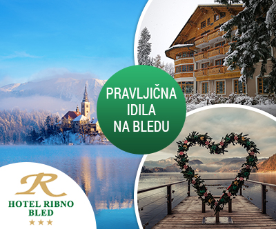 Popoln oddih s polpenzionom v Hotelu Ribno 3*
