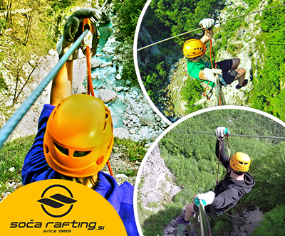 Adrenalinski ZipLine spust po 4 km jeklenih vrvi