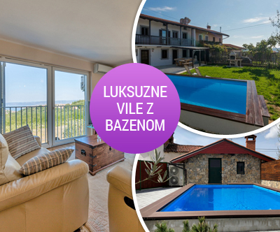 Najem luksuzne vile z bazenom