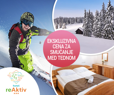 Smucarski paket na Rogli, Hotel reAktiv 3*