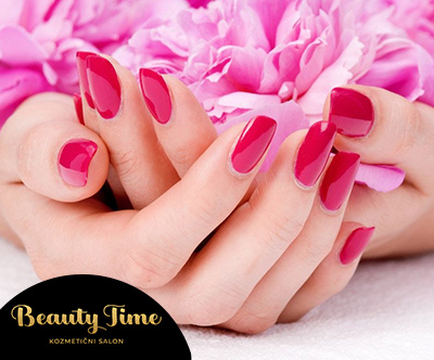 Barvno lakiranje v salonu Beauty Time