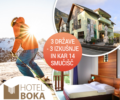 2-dnevni SKIPASS Julijske Alpe; Hotel Boka 3*