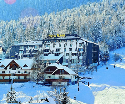 Zimski smucarski oddih v hotelu Alpina v Kranjski Gori