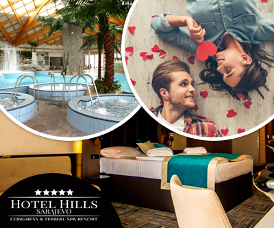 Valentinova romanca v luksuznem Hotelu Hills 5*