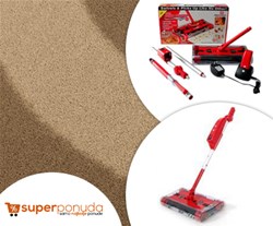 brezžična električna metla Swivel Sweeper