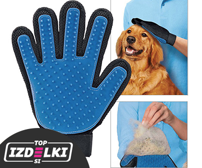 Rokavica za cesanje živali Pet Glove