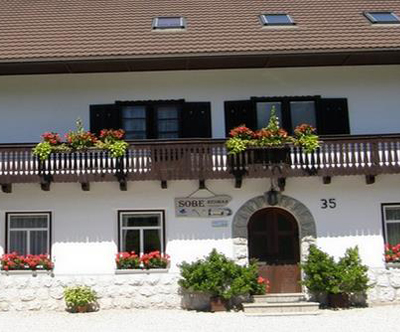 Zasebne sobe Resman v idilicnem Bohinju
