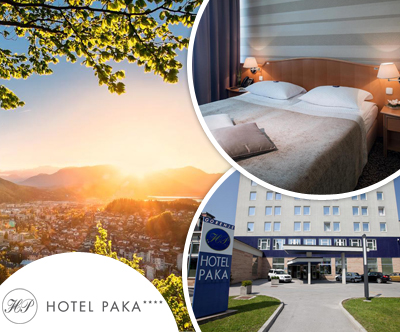 Popoln oddih ob vrhunski kulinariki; Hotel Paka 4*