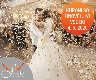 7-urni individualni tecaj za zarocence, za porocni ples