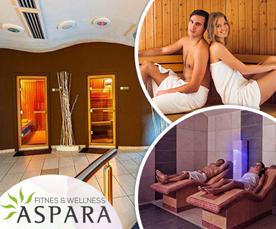 Razvajanje za 2 v Svetu savn v Wellnessu Aspara