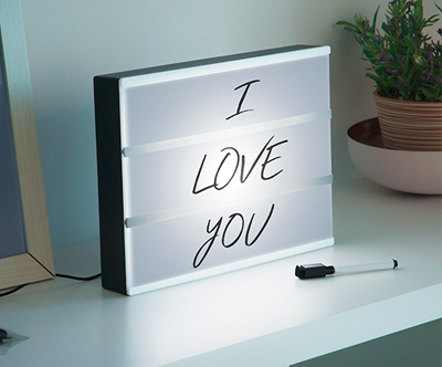 LED škatla za pisanje sporocil Cinema InnovaGoods