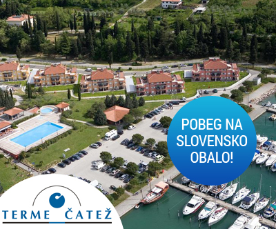 Pobeg na Obalo v apartmaje Residence Marina + kopanje!