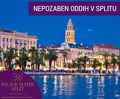Prestižni oddih tik ob Dioklecianovi palaci v Splitu