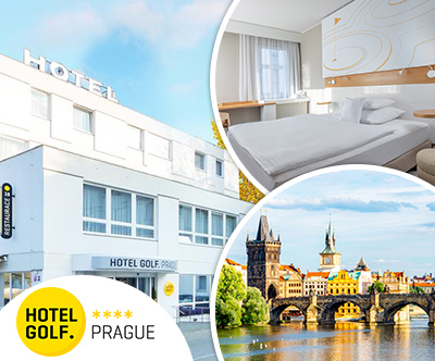 3-dnevni oddih za 2 osebi v hotelu Golf v Pragi