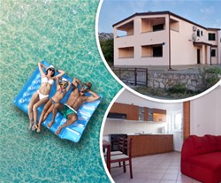 apartmaji franco, karlobag