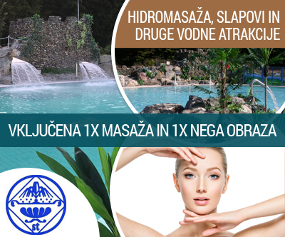 Wellness paket za 2 v Stubickih Toplicah + masaža, nega