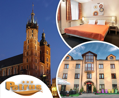 3-dnevni oddih v Hotelu Petrus v Krakovu za 2 osebi