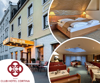 Hotel Cortina 4*, Dunaj: krasen oddih za 2 osebi