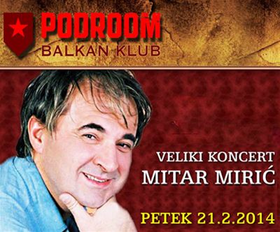 Koncert legende folk estrade - Mitar Miric