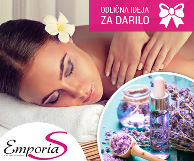 Salon lepote EmporiaS: sprošcujoca masaža, 50 min
