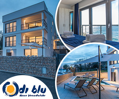 Nepozaben oddih v apartmajih Di Blu z lastno plažo