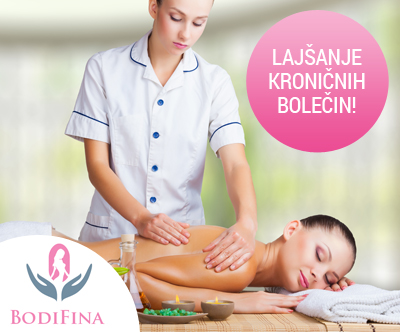 Salon BodiFina: protibolecinska masaža celega telesa