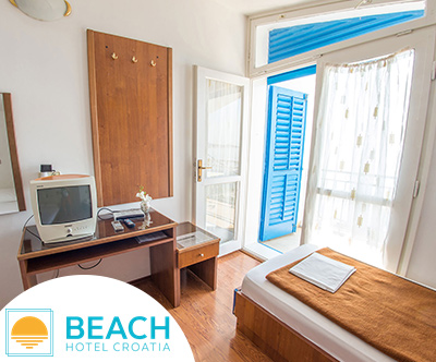 Beach Hotel Croatia: nocitev s polpenzionom