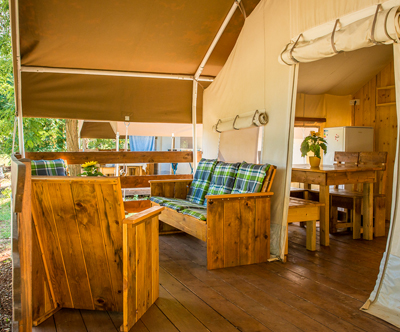 Kamp Aminess Maravea Camping Resort, Mareda: glamping