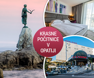 Hotel Paris 4*, Opatija: poletni oddih s polpenzionom