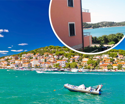 Oddih v apartmaju Hari, Tisno pri Murterju