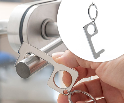 Večnamenski higienski ključ za odpiranje vrat Security